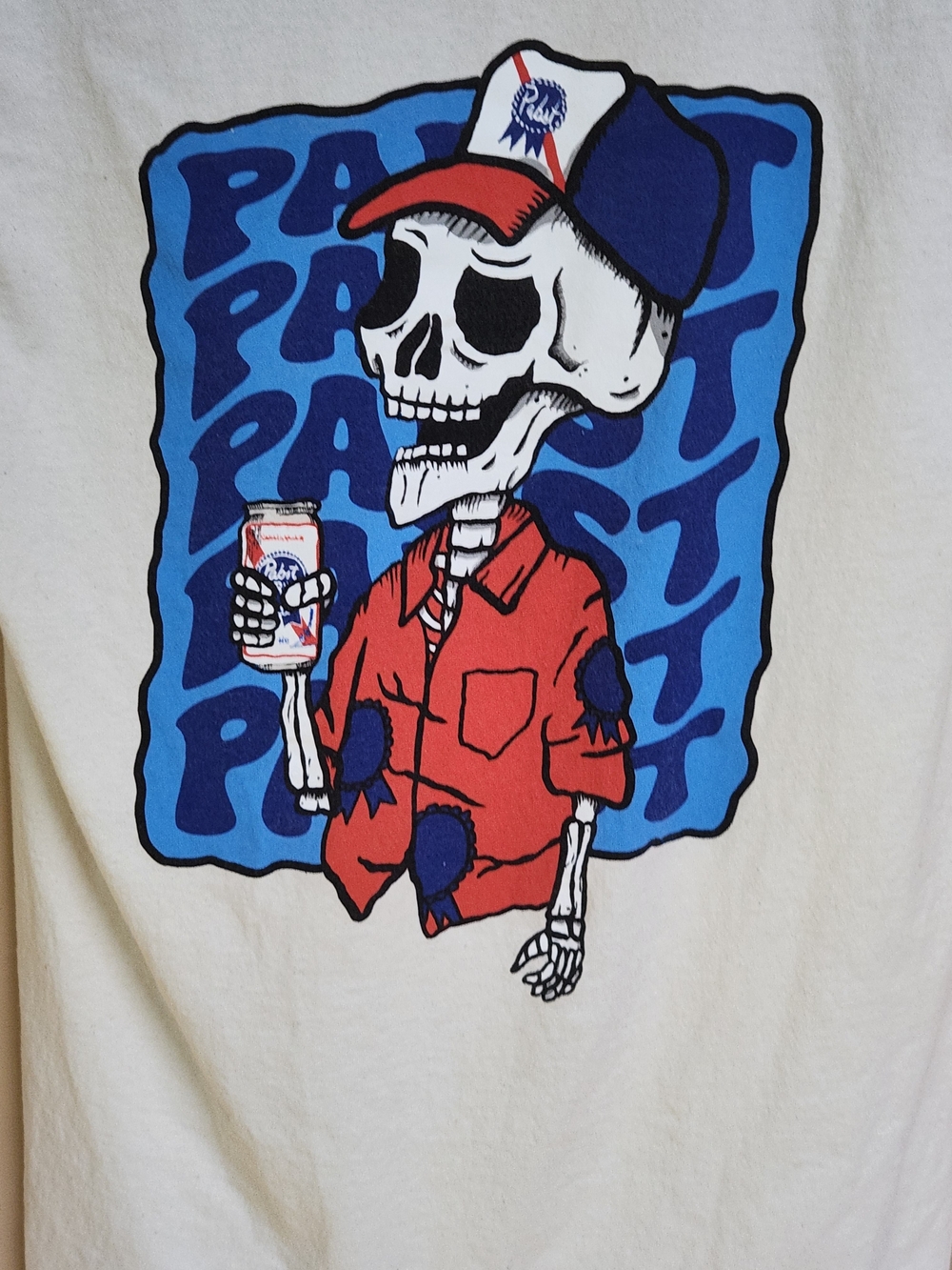 Collection Of Three PBR T-shirts And Varsity Style Hoodie